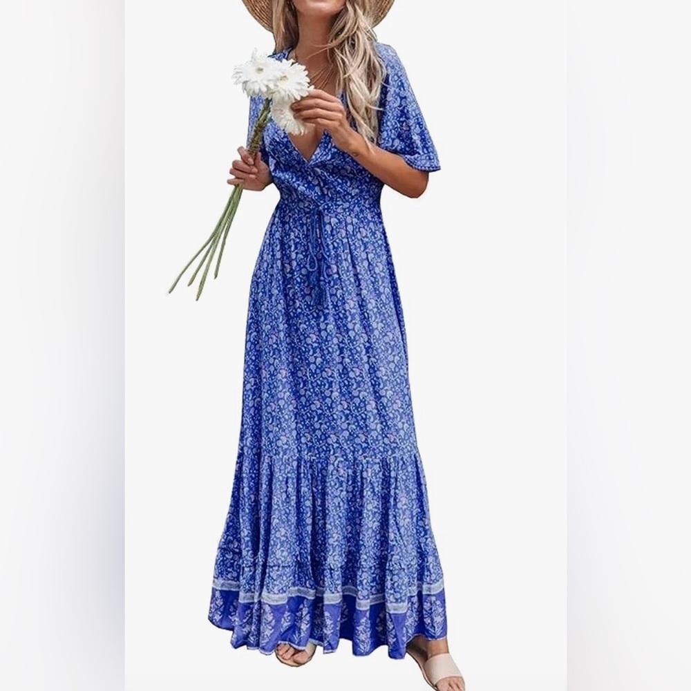 NWT Floral Maxi Dress